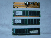 Отдается в дар Память DDR и SDRAM
