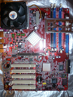 Отдается в дар МатПлата Socket A (462)