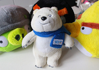 Отдается в дар Мягкие игрушки Angry Birds и Олимпийский мишка
