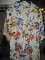Отдается в дар Рубашка гавайская, размер 50