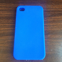 Отдается в дар Мягкий силиконовый чехол на iPhone 4