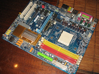 Отдается в дар Материнская плата Gigabyte ga-m55s-s3