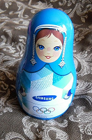 Отдается в дар Сувенирная «Матрешка» Сочи2014 Samsung
