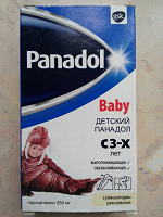 Отдается в дар Жаропонижающее Panadol