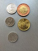 Отдается в дар Монеты Чехии