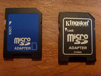 Отдается в дар Адаптеры для microSD.