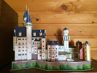 Отдается в дар 3D модель замок Нойшванштайн