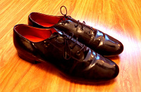 Отдается в дар Танцевальные мужские туфли 39 размера