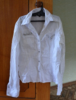 Отдается в дар Рубашка, блузка белая