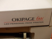 Отдается в дар Лазерный принтер OKIPAGE 6w