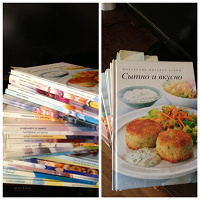 Отдается в дар 21 книга для кулинара