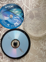 Отдается в дар DVD+R диски чистые в коробочке