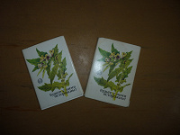 Отдается в дар Наборы открыток с ядовитыми растениями
