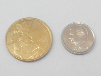 Отдается в дар Бельгия 5 франков 1986 и 1 1997 года