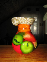 Отдается в дар фрукты-овощи в колбе — украшение для кухни