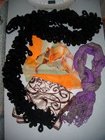 Отдается в дар платки-шарфы