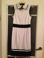 Отдается в дар Черно-белое платье 42 размера