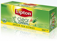 Отдается в дар зеленый чай lipton цитрусы
