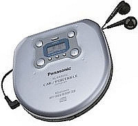 Отдается в дар Портативный CD-плеер Panasonic SL-SX220