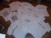 Отдается в дар Куча новых белых футболок