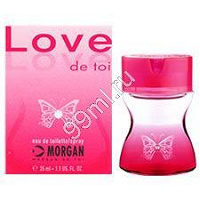 Отдается в дар Женская парфюмерия Morgan Love De Toi