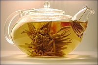 Отдается в дар Зеленый чай связанный «Белая клубника»