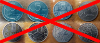 Отдается в дар Новое поступление монеток ))
