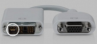 Отдается в дар Переходник Apple DVI — VGA