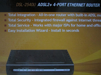 Отдается в дар Модем ADSL 2540У