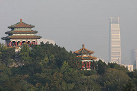Отдается в дар открытка гора Цзиншань (Jingshan) в Пекине