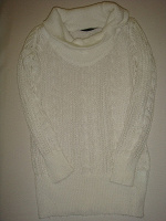 Отдается в дар белый свитер