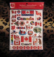 Отдается в дар Наклейки с символикой Канады