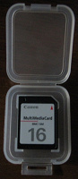 Отдается в дар Canon MultiMedia Card 16M
