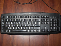Отдается в дар Клавиатура «Acer».