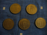 Отдается в дар Бельгийские франки (1951-1978)