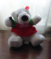 Отдается в дар Медведь коллекционный Coca-Cola