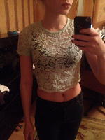 Отдается в дар Кружевная маечка New Look