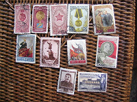 Отдается в дар Советские марки разных тематик