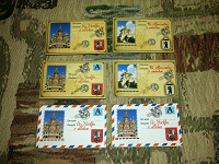 Отдается в дар Магниты-конверты Москва и Ярославль.