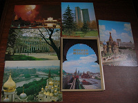 Отдается в дар Наборы открыток с видами городов России