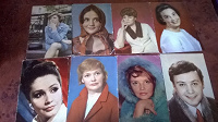 Отдается в дар открытки актеры советского кино цветные
