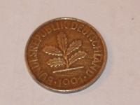 Отдается в дар Монетка PFENNIG