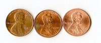 Отдается в дар Монеты США: 1 цент