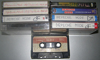 Отдается в дар Depeche Mode — аудиокассеты