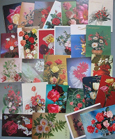 Отдается в дар Открытки от Myshka: цветы фото