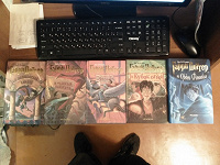 Отдается в дар Книги о Гарри Поттере 1-5 (первое издание Росмэн)