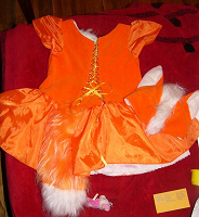 Отдается в дар карнавальный костюм лисички
