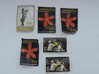 Отдается в дар Ямайские марки