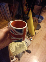 Отдается в дар Кружка кофейная — с Британским флагом