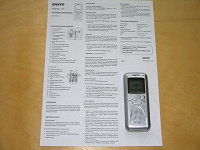 Отдается в дар Диктофон цифровой Sanyo ICR-NT300